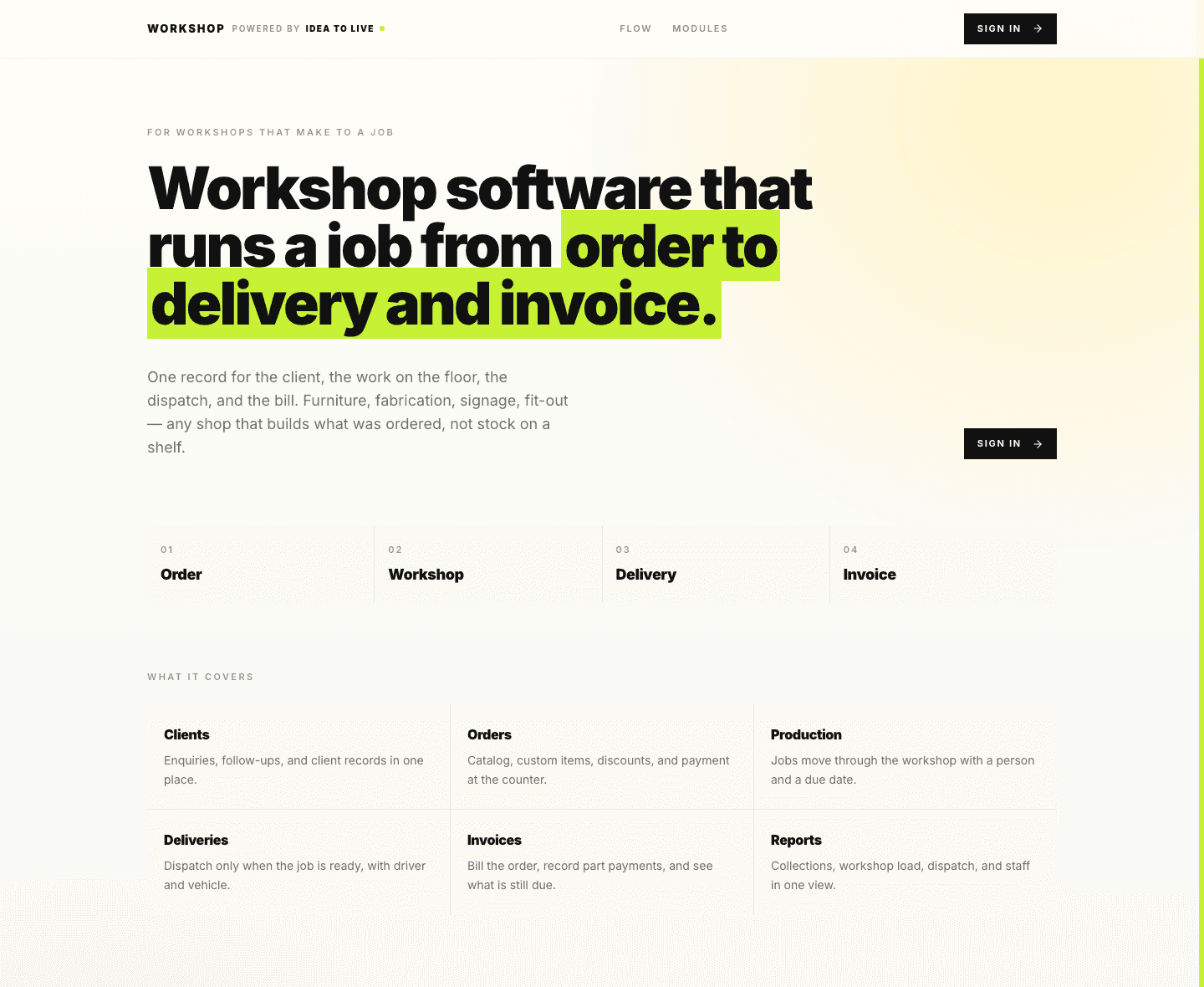 Workshop