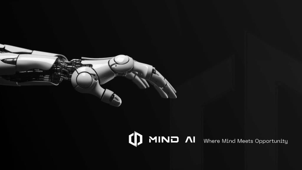 Mind AI visual identity presentation