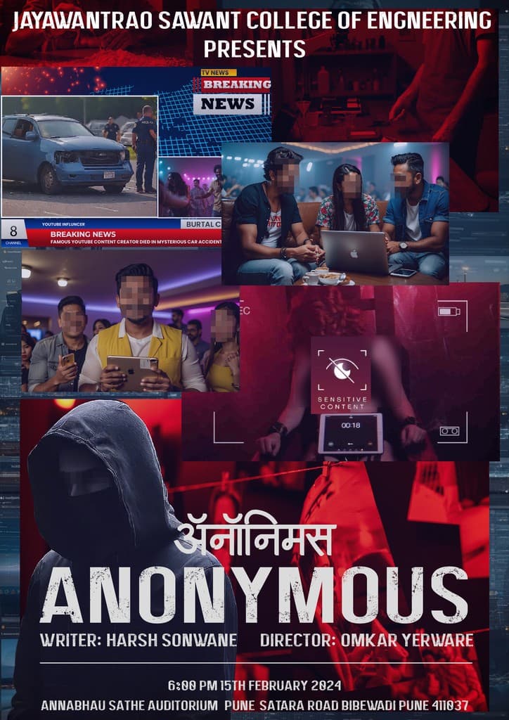Music event promotional poster